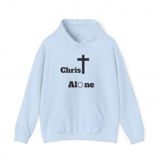 Christ alone Unisex Heavy Blend™ Hooded Sweatshirt