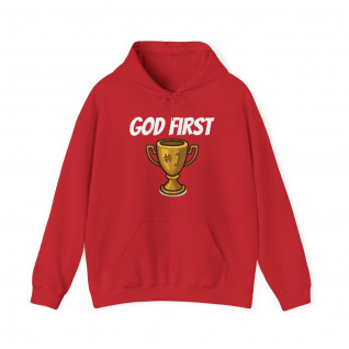 God first Unisex Heavy Blend™ Hooded Sweatshirt