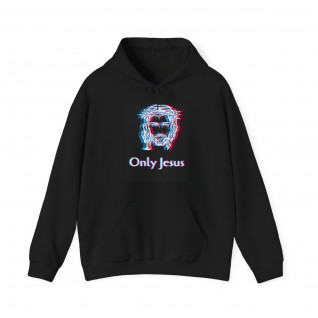 Only Jesus (Reflection Youth logo on back) Unisex Heavy Blend™ Hooded Sweatshirt
