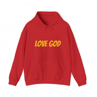 Love God Love People (Reflection Youth Logo and Love People on back) Unisex Heavy Blend™ Hooded Sweatshirt