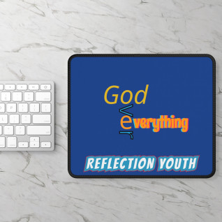 God Over Everything ( Reflection Youth Logo)  Gaming Mouse Pad