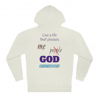 Live a life that pleases God Unisex Hooded Sweatshirt