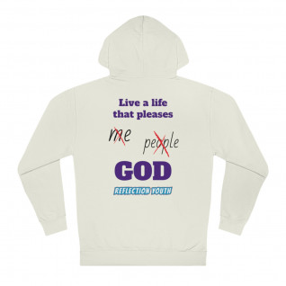 Live a life that pleases God Unisex Hooded Sweatshirt